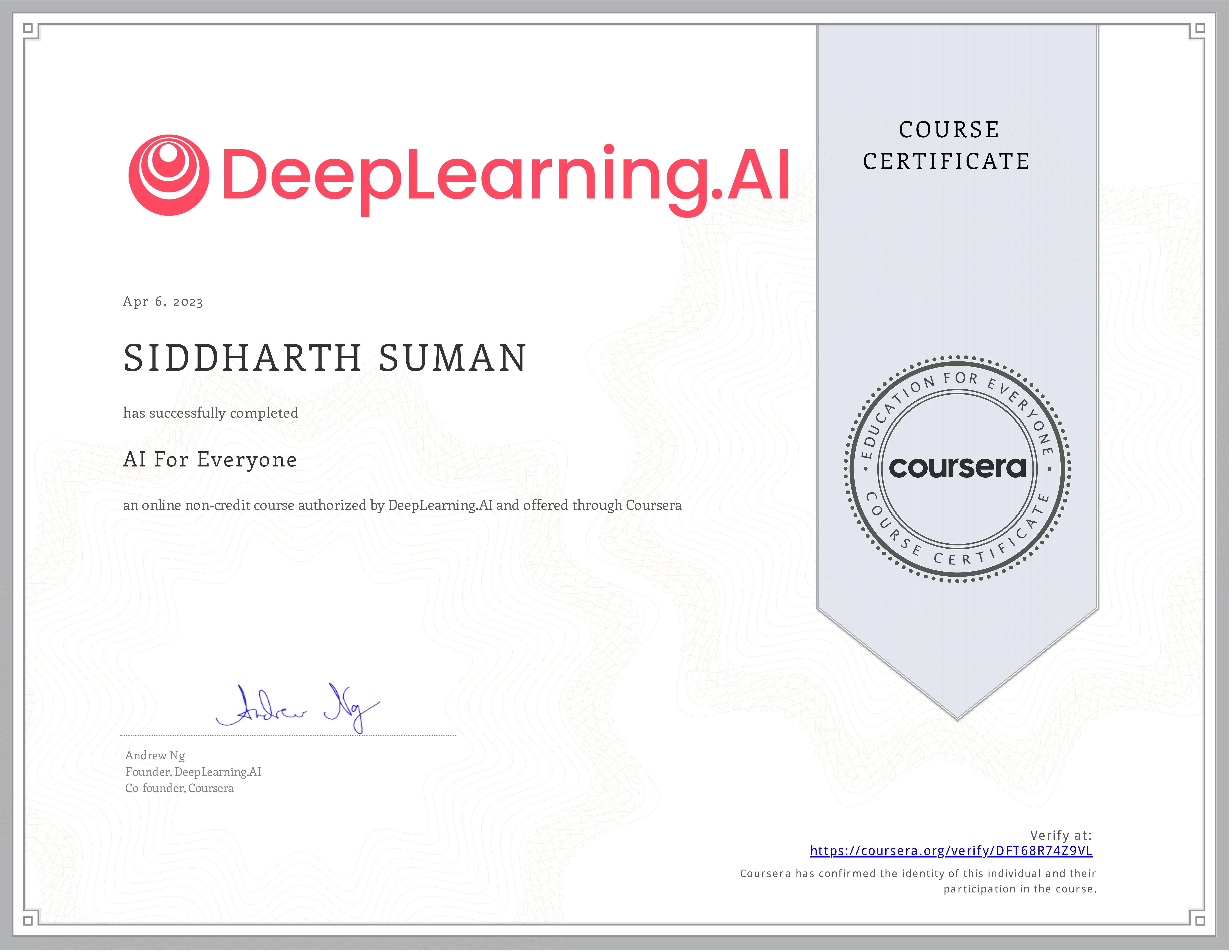 AI For Everyone