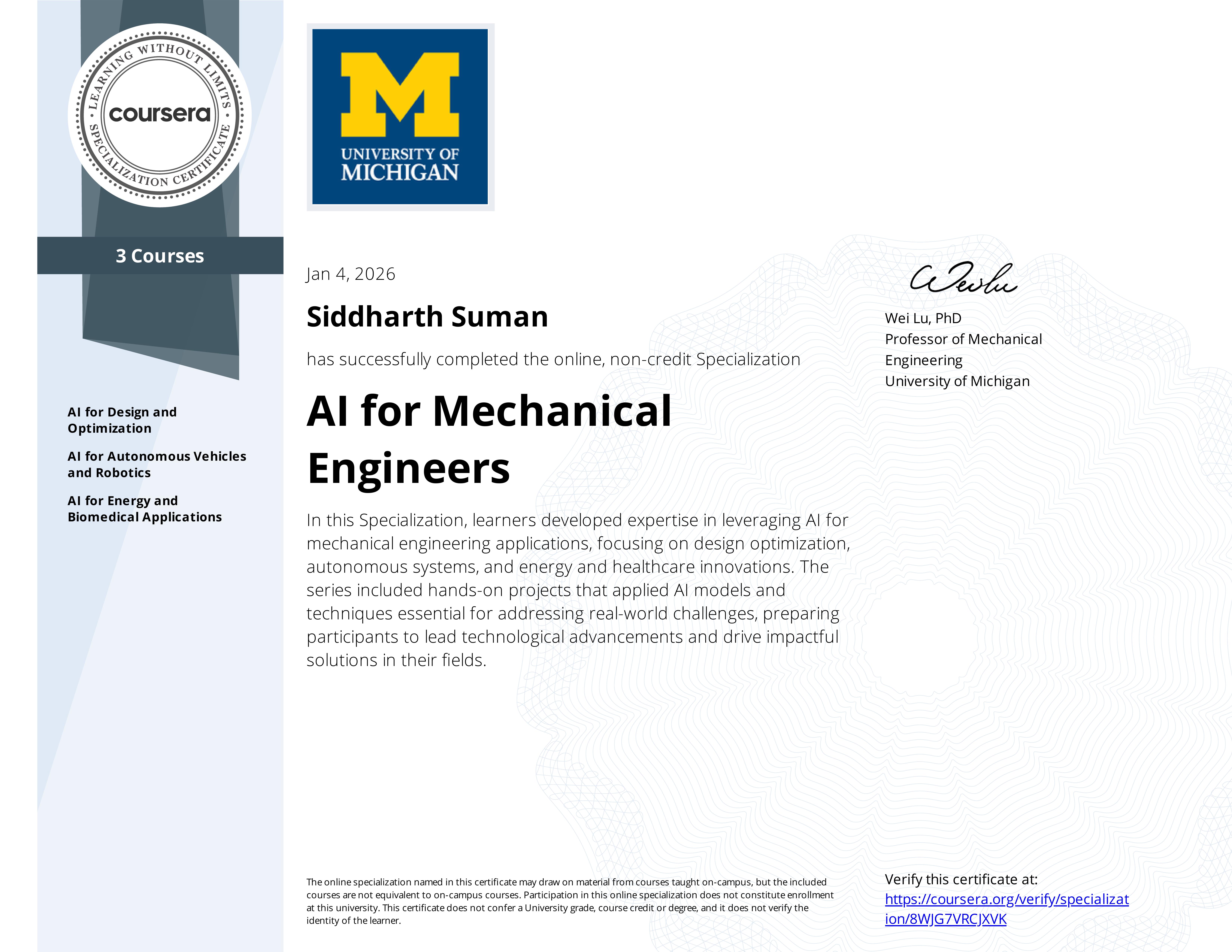AI for Mechanical Engineers
