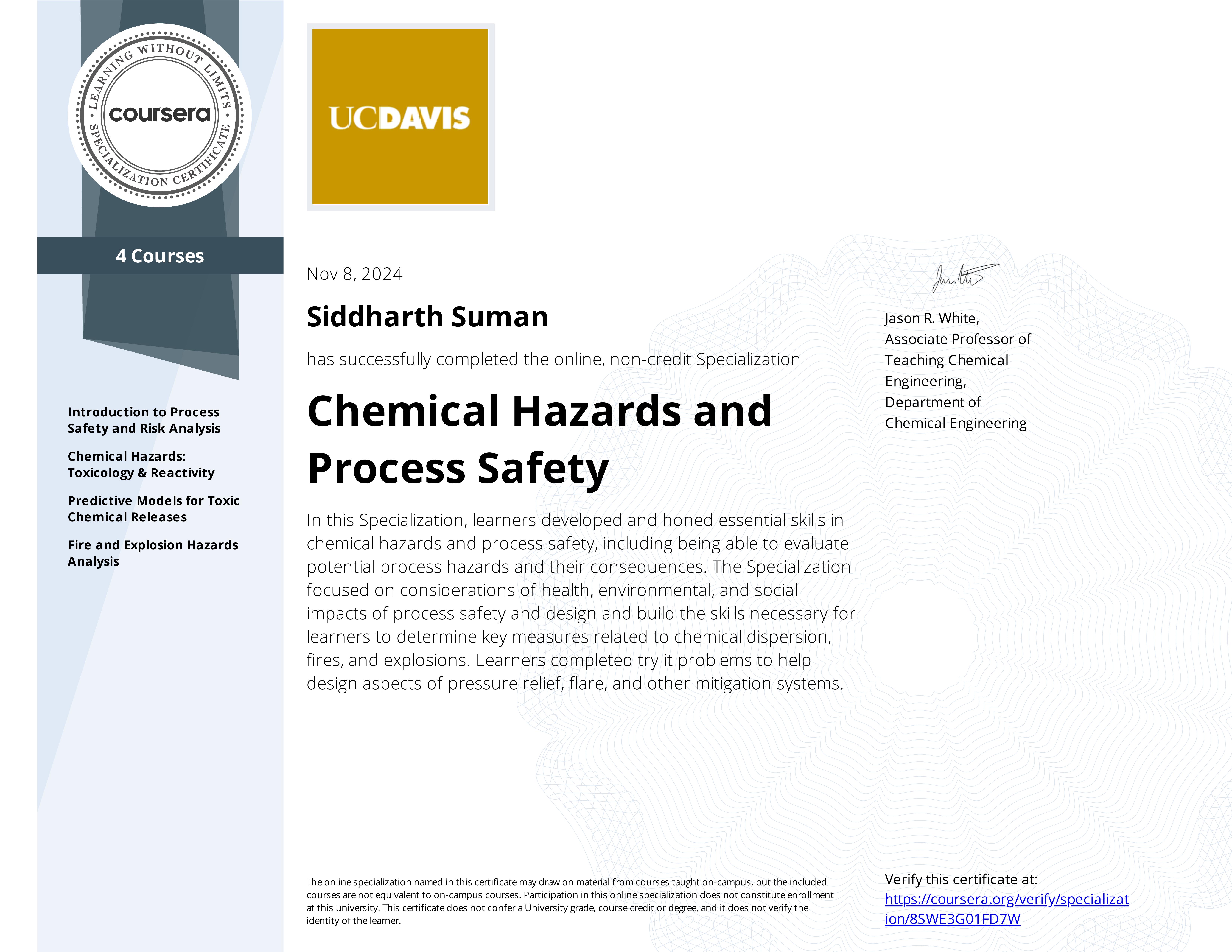 Chemical Hazards