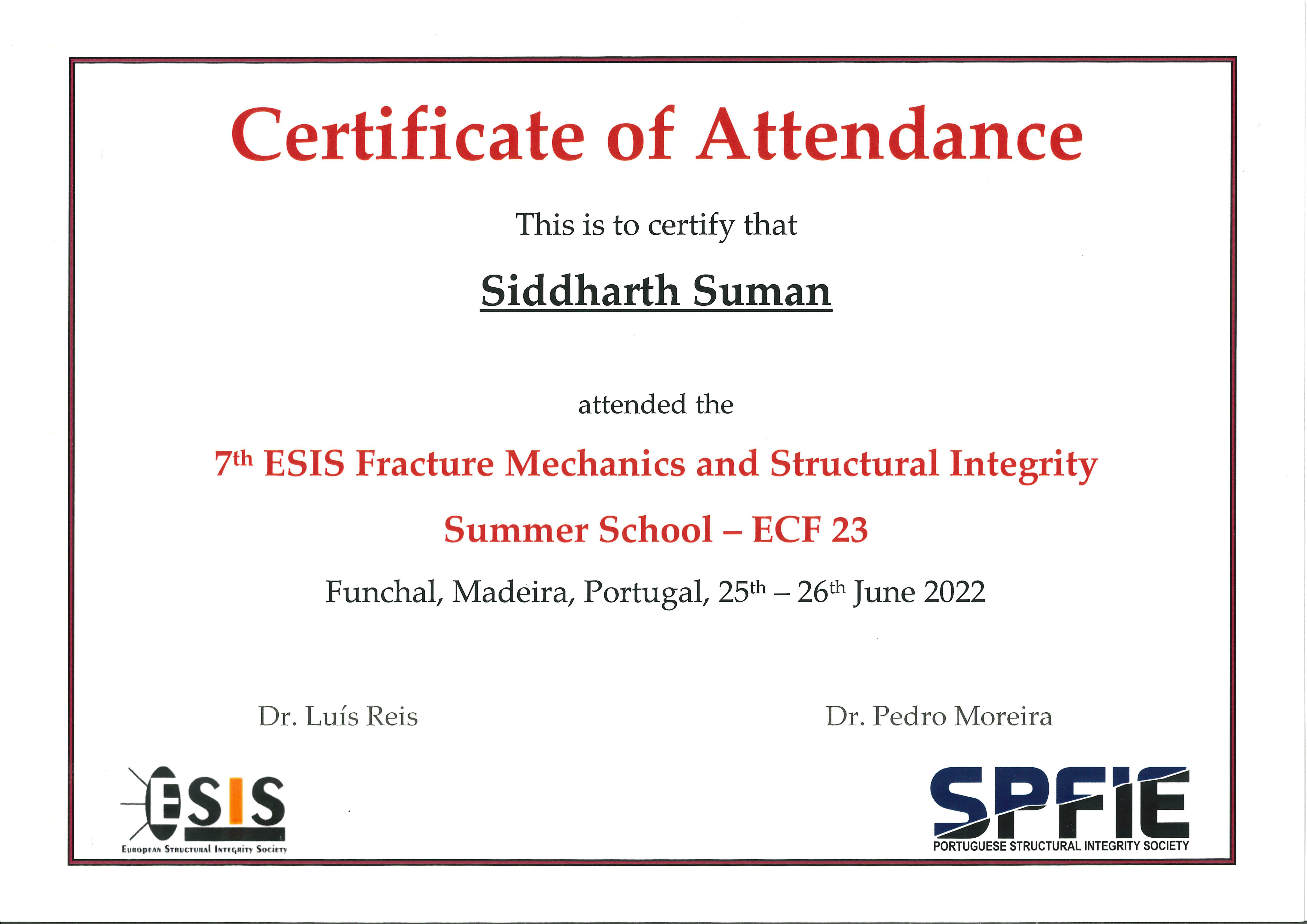 ESIS Summer School
